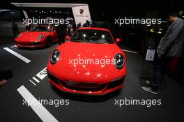 Porsche 911 GTS 07-08.03.2017. Geneva International Motor Show, Geneva, Switzerland. www.xpbimages.com, EMail: requests@xpbimages.com - copy of publication required for printed pictures. Every used picture is fee-liable. © Copyright: Photo4 / XPB Images