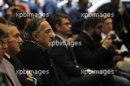 Sergio Marchionne (ITA) FCA CEO 07-08.03.2017. Geneva International Motor Show, Geneva, Switzerland. www.xpbimages.com, EMail: requests@xpbimages.com - copy of publication required for printed pictures. Every used picture is fee-liable. © Copyright: Photo4 / XPB Images