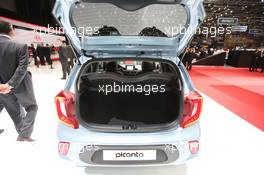 Kia Picanto 07-08.03.2017. Geneva International Motor Show, Geneva, Switzerland. www.xpbimages.com, EMail: requests@xpbimages.com - copy of publication required for printed pictures. Every used picture is fee-liable. © Copyright: Photo4 / XPB Images