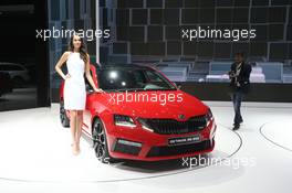 Skoda Octavia RS 245 07-08.03.2017. Geneva International Motor Show, Geneva, Switzerland. www.xpbimages.com, EMail: requests@xpbimages.com - copy of publication required for printed pictures. Every used picture is fee-liable. © Copyright: Photo4 / XPB Images