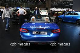 Fiat 124 Spider 07-08.03.2017. Geneva International Motor Show, Geneva, Switzerland. www.xpbimages.com, EMail: requests@xpbimages.com - copy of publication required for printed pictures. Every used picture is fee-liable. © Copyright: Photo4 / XPB Images