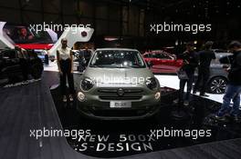 Fiat 500x S-design 07-08.03.2017. Geneva International Motor Show, Geneva, Switzerland. www.xpbimages.com, EMail: requests@xpbimages.com - copy of publication required for printed pictures. Every used picture is fee-liable. © Copyright: Photo4 / XPB Images