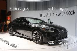 Lexus 500h 07-08.03.2017. Geneva International Motor Show, Geneva, Switzerland. www.xpbimages.com, EMail: requests@xpbimages.com - copy of publication required for printed pictures. Every used picture is fee-liable. © Copyright: Photo4 / XPB Images