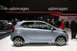 Kia Picanto 07-08.03.2017. Geneva International Motor Show, Geneva, Switzerland. www.xpbimages.com, EMail: requests@xpbimages.com - copy of publication required for printed pictures. Every used picture is fee-liable. © Copyright: Photo4 / XPB Images