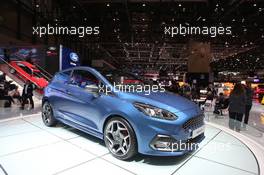 Ford Fiesta ST 07-08.03.2017. Geneva International Motor Show, Geneva, Switzerland. www.xpbimages.com, EMail: requests@xpbimages.com - copy of publication required for printed pictures. Every used picture is fee-liable. © Copyright: Photo4 / XPB Images