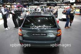 Skoda Octavia Combi 07-08.03.2017. Geneva International Motor Show, Geneva, Switzerland. www.xpbimages.com, EMail: requests@xpbimages.com - copy of publication required for printed pictures. Every used picture is fee-liable. © Copyright: Photo4 / XPB Images