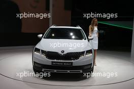 Skoda Octavia Scout 07-08.03.2017. Geneva International Motor Show, Geneva, Switzerland. www.xpbimages.com, EMail: requests@xpbimages.com - copy of publication required for printed pictures. Every used picture is fee-liable. © Copyright: Photo4 / XPB Images