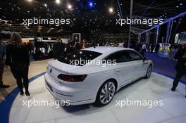 Volkswagen Arteon 07-08.03.2017. Geneva International Motor Show, Geneva, Switzerland. www.xpbimages.com, EMail: requests@xpbimages.com - copy of publication required for printed pictures. Every used picture is fee-liable. © Copyright: Photo4 / XPB Images