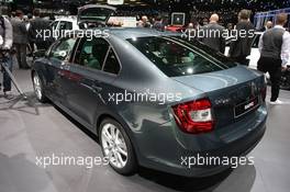 Skoda Rapid 07-08.03.2017. Geneva International Motor Show, Geneva, Switzerland. www.xpbimages.com, EMail: requests@xpbimages.com - copy of publication required for printed pictures. Every used picture is fee-liable. © Copyright: Photo4 / XPB Images