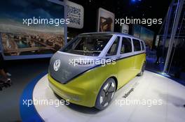 Volkswagen ID-BUZZ 07-08.03.2017. Geneva International Motor Show, Geneva, Switzerland. www.xpbimages.com, EMail: requests@xpbimages.com - copy of publication required for printed pictures. Every used picture is fee-liable. © Copyright: Photo4 / XPB Images