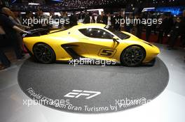 Pininfarina Fittipaldi EF7 07-08.03.2017. Geneva International Motor Show, Geneva, Switzerland. www.xpbimages.com, EMail: requests@xpbimages.com - copy of publication required for printed pictures. Every used picture is fee-liable. © Copyright: Photo4 / XPB Images