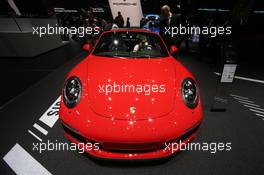 Porsche 911 GTS Targa 07-08.03.2017. Geneva International Motor Show, Geneva, Switzerland. www.xpbimages.com, EMail: requests@xpbimages.com - copy of publication required for printed pictures. Every used picture is fee-liable. © Copyright: Photo4 / XPB Images