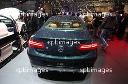 Mercedes E-class coupe 07-08.03.2017. Geneva International Motor Show, Geneva, Switzerland. www.xpbimages.com, EMail: requests@xpbimages.com - copy of publication required for printed pictures. Every used picture is fee-liable. © Copyright: Photo4 / XPB Images