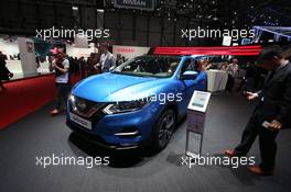 Nissan Qashqai 07-08.03.2017. Geneva International Motor Show, Geneva, Switzerland. www.xpbimages.com, EMail: requests@xpbimages.com - copy of publication required for printed pictures. Every used picture is fee-liable. © Copyright: Photo4 / XPB Images