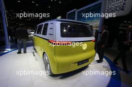 Volkswagen ID-BUZZ 07-08.03.2017. Geneva International Motor Show, Geneva, Switzerland. www.xpbimages.com, EMail: requests@xpbimages.com - copy of publication required for printed pictures. Every used picture is fee-liable. © Copyright: Photo4 / XPB Images