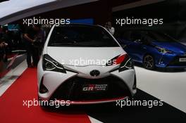 Toyota Yaris GRMN turbo 07-08.03.2017. Geneva International Motor Show, Geneva, Switzerland. www.xpbimages.com, EMail: requests@xpbimages.com - copy of publication required for printed pictures. Every used picture is fee-liable. © Copyright: Photo4 / XPB Images