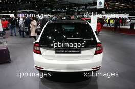 Skoda Rapid 07-08.03.2017. Geneva International Motor Show, Geneva, Switzerland. www.xpbimages.com, EMail: requests@xpbimages.com - copy of publication required for printed pictures. Every used picture is fee-liable. © Copyright: Photo4 / XPB Images