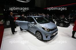 Kia Picanto 07-08.03.2017. Geneva International Motor Show, Geneva, Switzerland. www.xpbimages.com, EMail: requests@xpbimages.com - copy of publication required for printed pictures. Every used picture is fee-liable. © Copyright: Photo4 / XPB Images