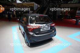 Toyota Yaris 07-08.03.2017. Geneva International Motor Show, Geneva, Switzerland. www.xpbimages.com, EMail: requests@xpbimages.com - copy of publication required for printed pictures. Every used picture is fee-liable. © Copyright: Photo4 / XPB Images