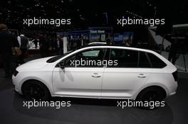 Skoda Rapid 07-08.03.2017. Geneva International Motor Show, Geneva, Switzerland. www.xpbimages.com, EMail: requests@xpbimages.com - copy of publication required for printed pictures. Every used picture is fee-liable. © Copyright: Photo4 / XPB Images