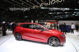 Seat Ibiza 07-08.03.2017. Geneva International Motor Show, Geneva, Switzerland. www.xpbimages.com, EMail: requests@xpbimages.com - copy of publication required for printed pictures. Every used picture is fee-liable. © Copyright: Photo4 / XPB Images