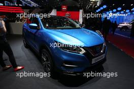 Nissan Qashqai 07-08.03.2017. Geneva International Motor Show, Geneva, Switzerland. www.xpbimages.com, EMail: requests@xpbimages.com - copy of publication required for printed pictures. Every used picture is fee-liable. © Copyright: Photo4 / XPB Images