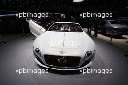 Bentley EXP12 07-08.03.2017. Geneva International Motor Show, Geneva, Switzerland. www.xpbimages.com, EMail: requests@xpbimages.com - copy of publication required for printed pictures. Every used picture is fee-liable. © Copyright: Photo4 / XPB Images