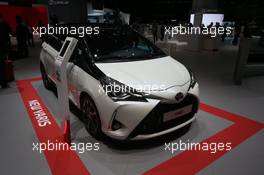 Toyota Yaris 07-08.03.2017. Geneva International Motor Show, Geneva, Switzerland. www.xpbimages.com, EMail: requests@xpbimages.com - copy of publication required for printed pictures. Every used picture is fee-liable. © Copyright: Photo4 / XPB Images