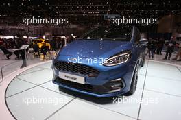 Ford Fiesta ST 07-08.03.2017. Geneva International Motor Show, Geneva, Switzerland. www.xpbimages.com, EMail: requests@xpbimages.com - copy of publication required for printed pictures. Every used picture is fee-liable. © Copyright: Photo4 / XPB Images