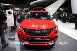 Skoda Kodiaq Sportline 07-08.03.2017. Geneva International Motor Show, Geneva, Switzerland. www.xpbimages.com, EMail: requests@xpbimages.com - copy of publication required for printed pictures. Every used picture is fee-liable. © Copyright: Photo4 / XPB Images