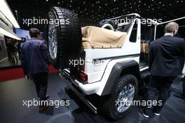 Mercedes Maybach G650 07-08.03.2017. Geneva International Motor Show, Geneva, Switzerland. www.xpbimages.com, EMail: requests@xpbimages.com - copy of publication required for printed pictures. Every used picture is fee-liable. © Copyright: Photo4 / XPB Images