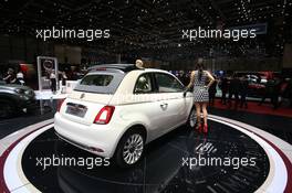 Fiat 500 60th Limited Ed. 07-08.03.2017. Geneva International Motor Show, Geneva, Switzerland. www.xpbimages.com, EMail: requests@xpbimages.com - copy of publication required for printed pictures. Every used picture is fee-liable. © Copyright: Photo4 / XPB Images