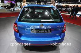 Skoda Octavia Combi 07-08.03.2017. Geneva International Motor Show, Geneva, Switzerland. www.xpbimages.com, EMail: requests@xpbimages.com - copy of publication required for printed pictures. Every used picture is fee-liable. © Copyright: Photo4 / XPB Images