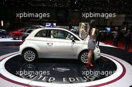 Fiat 500 60th Limited Ed. 07-08.03.2017. Geneva International Motor Show, Geneva, Switzerland. www.xpbimages.com, EMail: requests@xpbimages.com - copy of publication required for printed pictures. Every used picture is fee-liable. © Copyright: Photo4 / XPB Images