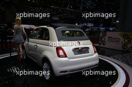 Fiat 500 60th Limited Ed. 07-08.03.2017. Geneva International Motor Show, Geneva, Switzerland. www.xpbimages.com, EMail: requests@xpbimages.com - copy of publication required for printed pictures. Every used picture is fee-liable. © Copyright: Photo4 / XPB Images