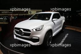 Mercedes X Class 07-08.03.2017. Geneva International Motor Show, Geneva, Switzerland. www.xpbimages.com, EMail: requests@xpbimages.com - copy of publication required for printed pictures. Every used picture is fee-liable. © Copyright: Photo4 / XPB Images