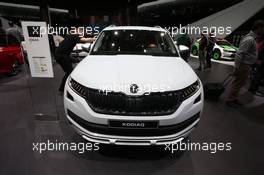 Skoda Kodiaq Scout 07-08.03.2017. Geneva International Motor Show, Geneva, Switzerland. www.xpbimages.com, EMail: requests@xpbimages.com - copy of publication required for printed pictures. Every used picture is fee-liable. © Copyright: Photo4 / XPB Images