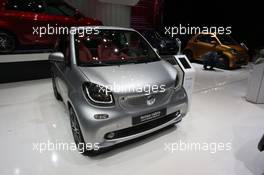 Smart Fortwo Cabrio Brabus 07-08.03.2017. Geneva International Motor Show, Geneva, Switzerland. www.xpbimages.com, EMail: requests@xpbimages.com - copy of publication required for printed pictures. Every used picture is fee-liable. © Copyright: Photo4 / XPB Images