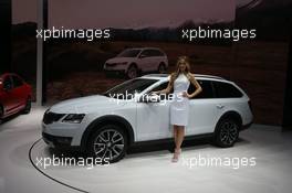 Skoda Octavia Scout 07-08.03.2017. Geneva International Motor Show, Geneva, Switzerland. www.xpbimages.com, EMail: requests@xpbimages.com - copy of publication required for printed pictures. Every used picture is fee-liable. © Copyright: Photo4 / XPB Images