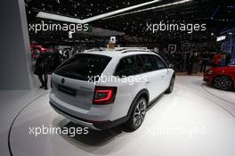 Skoda Octavia Scout 07-08.03.2017. Geneva International Motor Show, Geneva, Switzerland. www.xpbimages.com, EMail: requests@xpbimages.com - copy of publication required for printed pictures. Every used picture is fee-liable. © Copyright: Photo4 / XPB Images