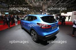 Nissan Qashqai 07-08.03.2017. Geneva International Motor Show, Geneva, Switzerland. www.xpbimages.com, EMail: requests@xpbimages.com - copy of publication required for printed pictures. Every used picture is fee-liable. © Copyright: Photo4 / XPB Images