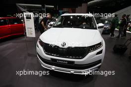 Skoda Kodiaq Scout 07-08.03.2017. Geneva International Motor Show, Geneva, Switzerland. www.xpbimages.com, EMail: requests@xpbimages.com - copy of publication required for printed pictures. Every used picture is fee-liable. © Copyright: Photo4 / XPB Images