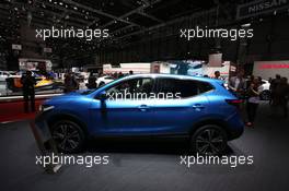 Nissan Qashqai 07-08.03.2017. Geneva International Motor Show, Geneva, Switzerland. www.xpbimages.com, EMail: requests@xpbimages.com - copy of publication required for printed pictures. Every used picture is fee-liable. © Copyright: Photo4 / XPB Images