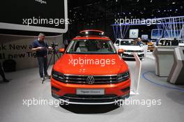 Volkswagen Tiguan Allspace 07-08.03.2017. Geneva International Motor Show, Geneva, Switzerland. www.xpbimages.com, EMail: requests@xpbimages.com - copy of publication required for printed pictures. Every used picture is fee-liable. © Copyright: Photo4 / XPB Images