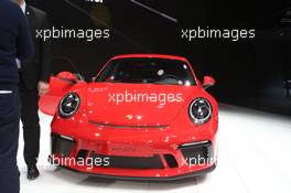 Porsche 911 G3 07-08.03.2017. Geneva International Motor Show, Geneva, Switzerland. www.xpbimages.com, EMail: requests@xpbimages.com - copy of publication required for printed pictures. Every used picture is fee-liable. © Copyright: Photo4 / XPB Images