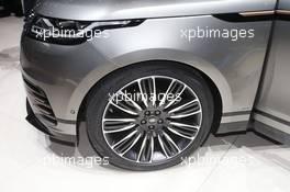 Range Rover Velar 07-08.03.2017. Geneva International Motor Show, Geneva, Switzerland. www.xpbimages.com, EMail: requests@xpbimages.com - copy of publication required for printed pictures. Every used picture is fee-liable. © Copyright: Photo4 / XPB Images