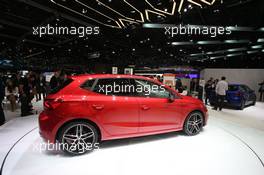 Seat Ibiza 07-08.03.2017. Geneva International Motor Show, Geneva, Switzerland. www.xpbimages.com, EMail: requests@xpbimages.com - copy of publication required for printed pictures. Every used picture is fee-liable. © Copyright: Photo4 / XPB Images