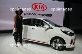 Kia Picanto 07-08.03.2017. Geneva International Motor Show, Geneva, Switzerland. www.xpbimages.com, EMail: requests@xpbimages.com - copy of publication required for printed pictures. Every used picture is fee-liable. © Copyright: Photo4 / XPB Images