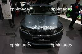 Skoda Rapid 07-08.03.2017. Geneva International Motor Show, Geneva, Switzerland. www.xpbimages.com, EMail: requests@xpbimages.com - copy of publication required for printed pictures. Every used picture is fee-liable. © Copyright: Photo4 / XPB Images