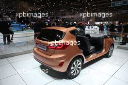 Ford Fiesta 07-08.03.2017. Geneva International Motor Show, Geneva, Switzerland. www.xpbimages.com, EMail: requests@xpbimages.com - copy of publication required for printed pictures. Every used picture is fee-liable. © Copyright: Photo4 / XPB Images